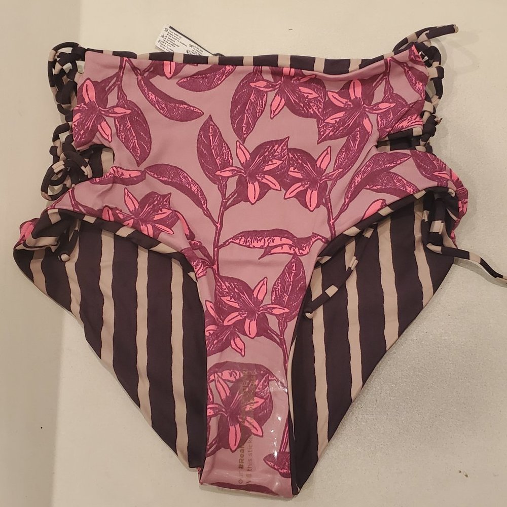 Maaji acai high-waist Reversible Bikini Bottom - Picture 4 of 9